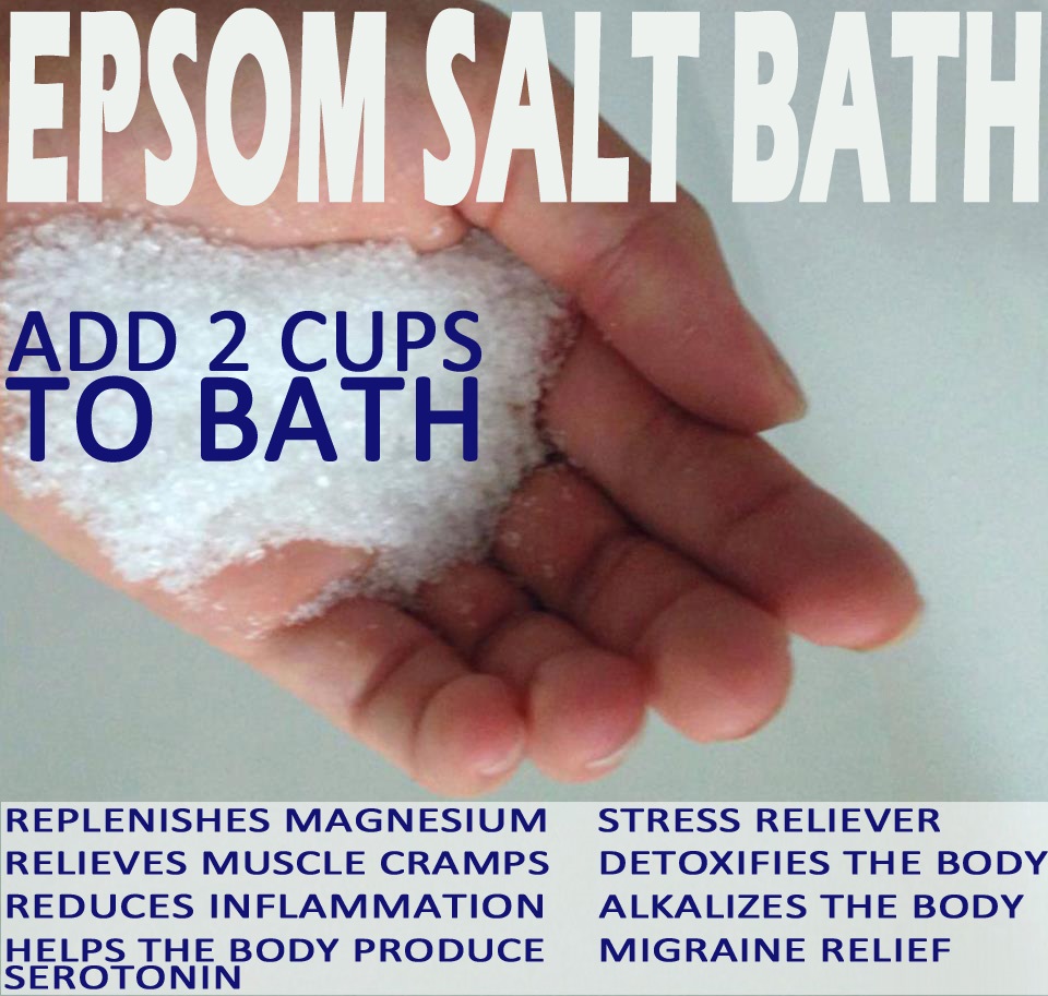 EPSOM salt bath